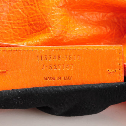 Balenciaga Agneau Classic Hardware City Tangerine 7 of 7