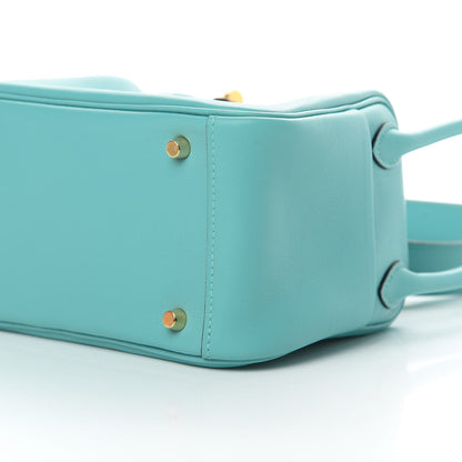 Hermes Swift Mini Lindy 20 Bleu Atoll 10 of 11
