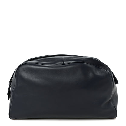 The Row Calfskin Leila Clutch Dark Navy 1 of 7