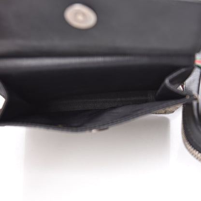 Gucci GG Supreme Monogram Web Belt Bag Black 5 of 11
