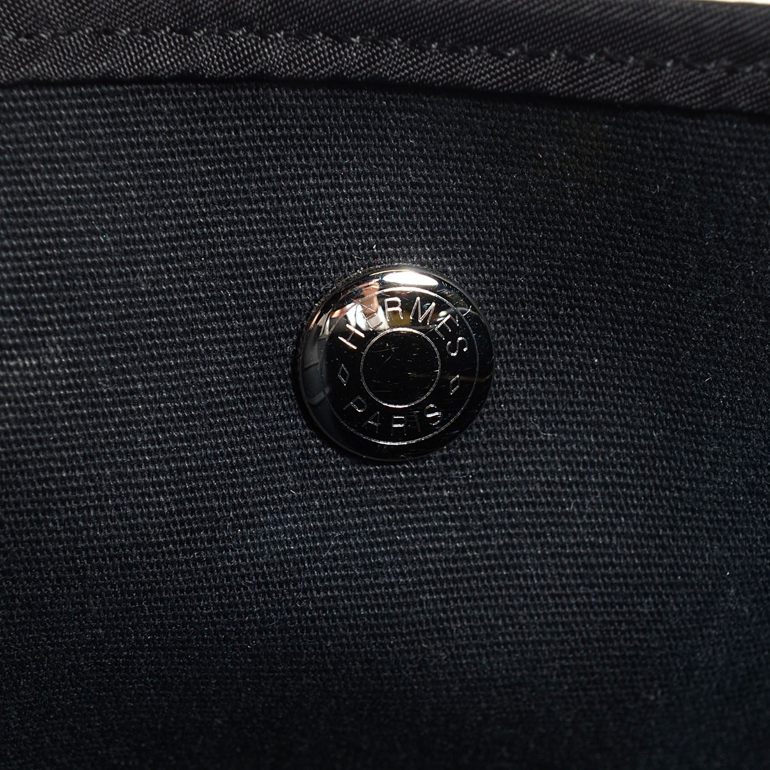 Hermes Toile Cabag Elan Black 7 of 12