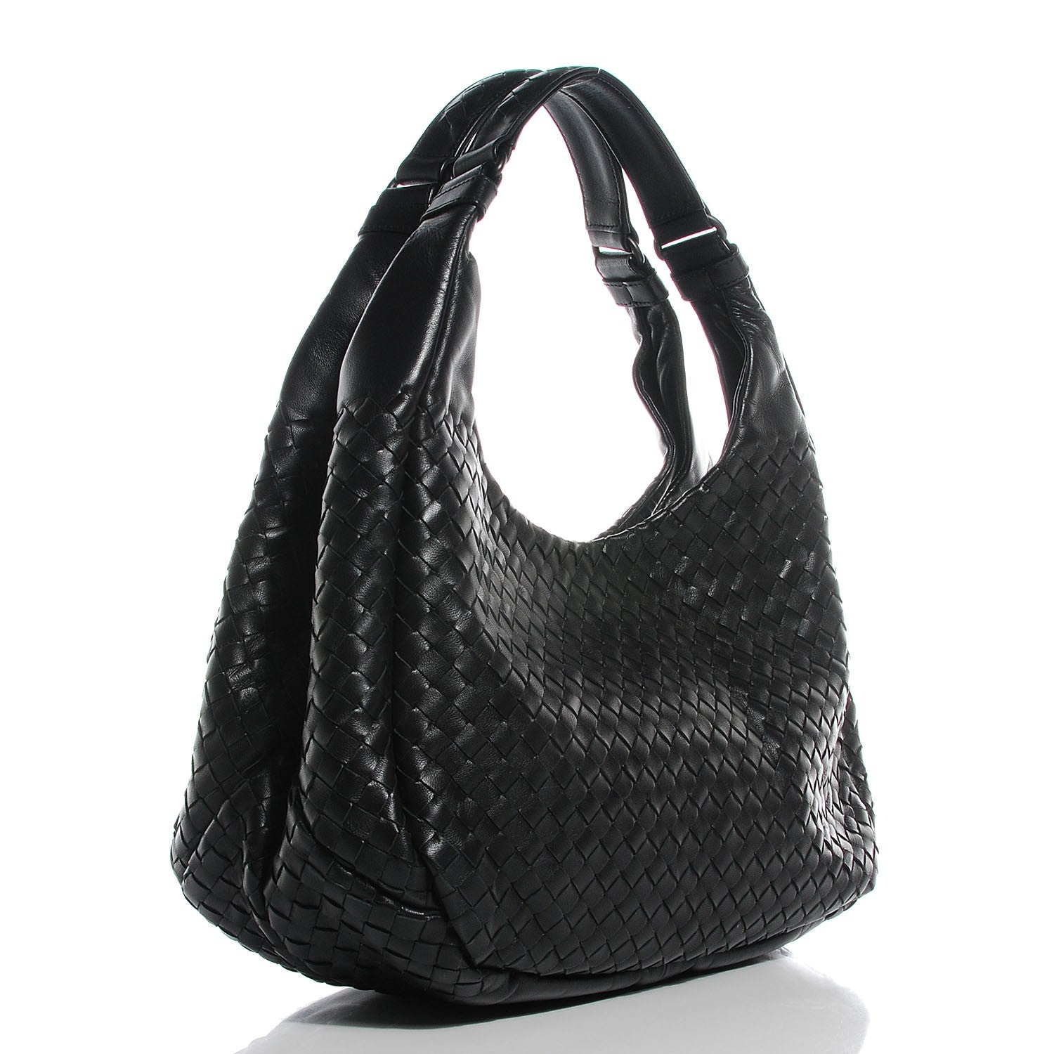 Bottega Veneta Nappa Intrecciato Medium Campana Nero Black 3 of 8