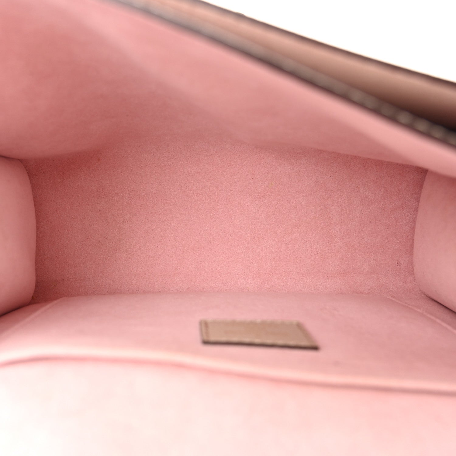 Louis Vuitton Soft Calfskin Mylockme Chain Bag BB Greige 5 of 9