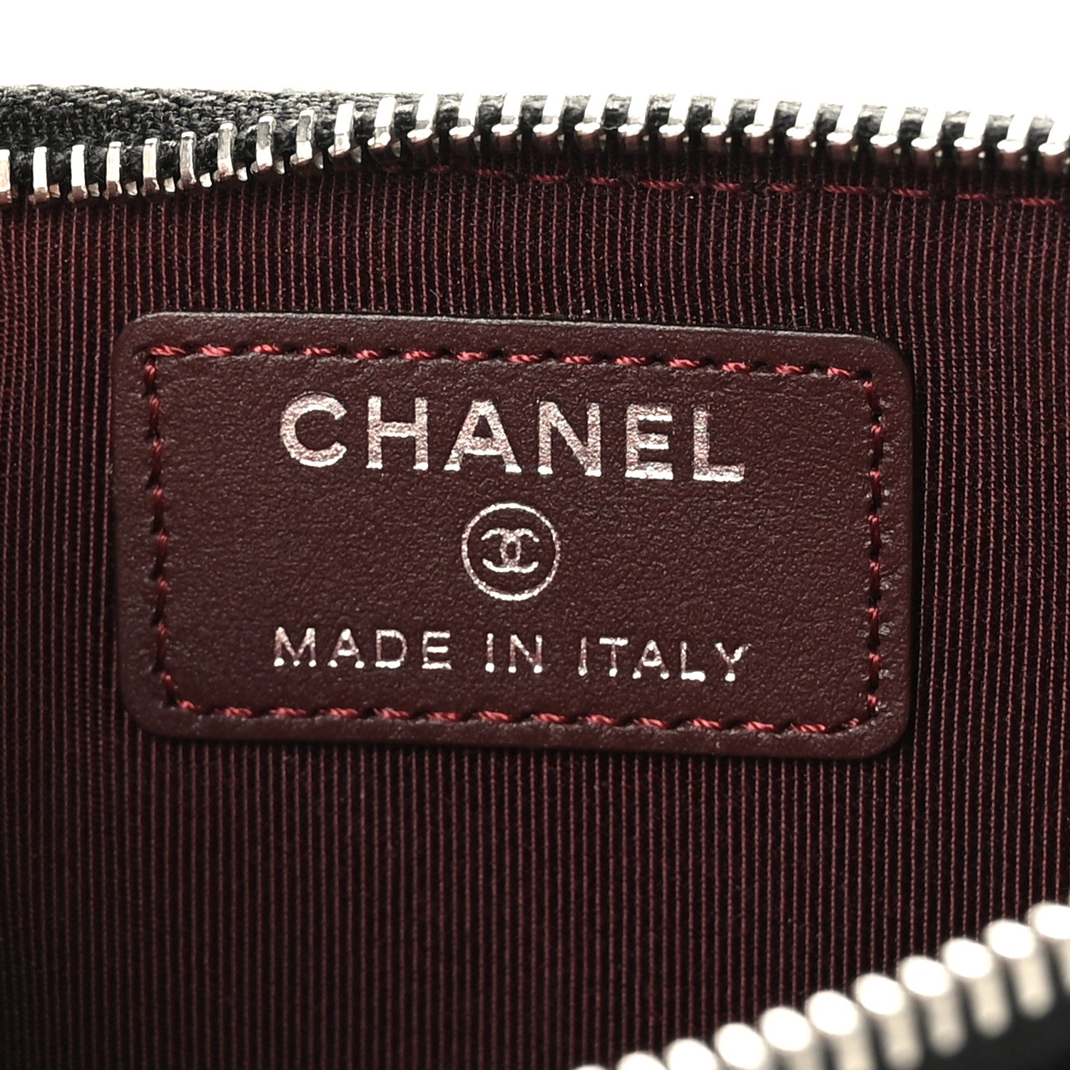 Chanel Caviar Quilted Classic iPhone Pouch Black 7 of 8