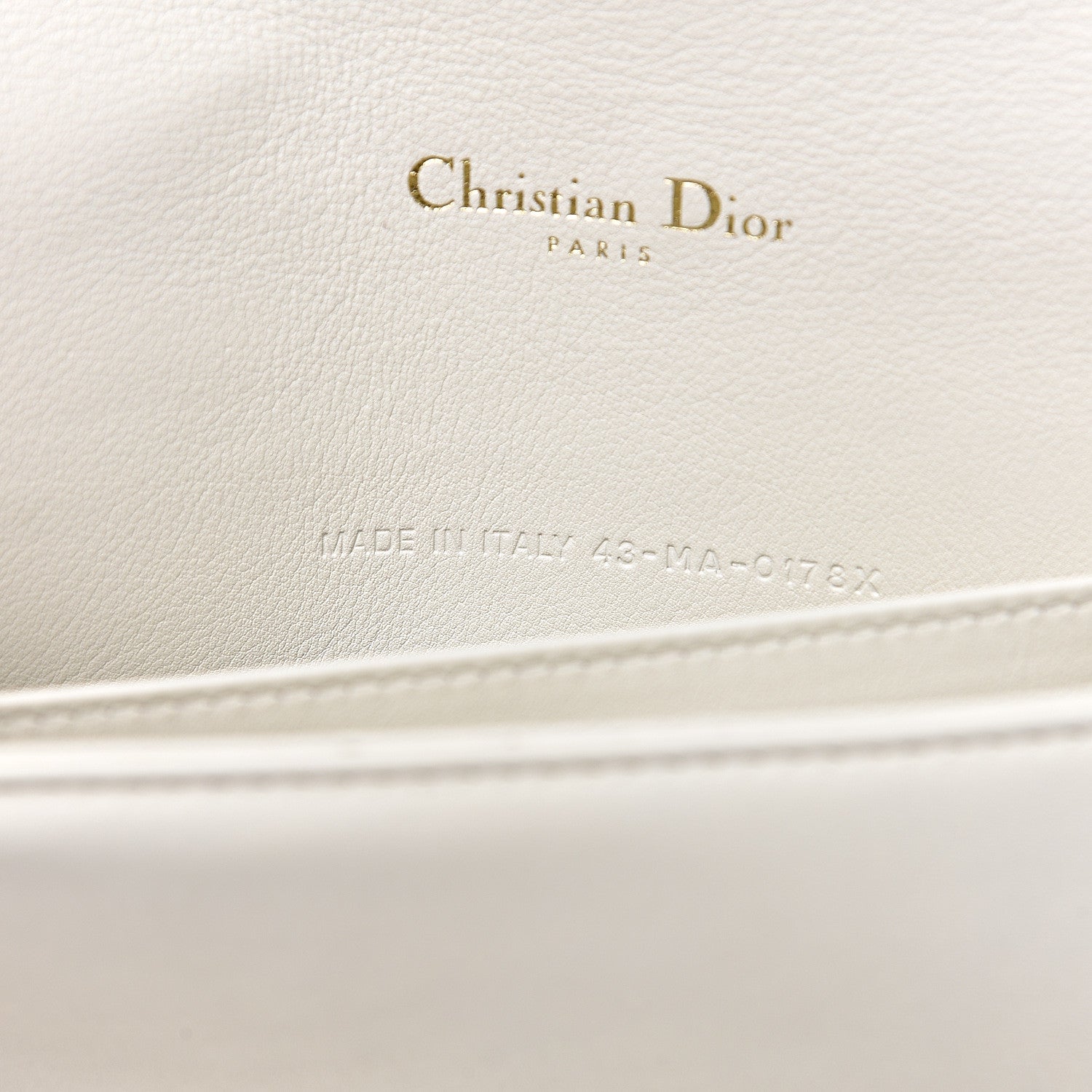 Christian Dior Calfskin Lady Dior Toile De Jouy Clutch Blue White 8 of 11