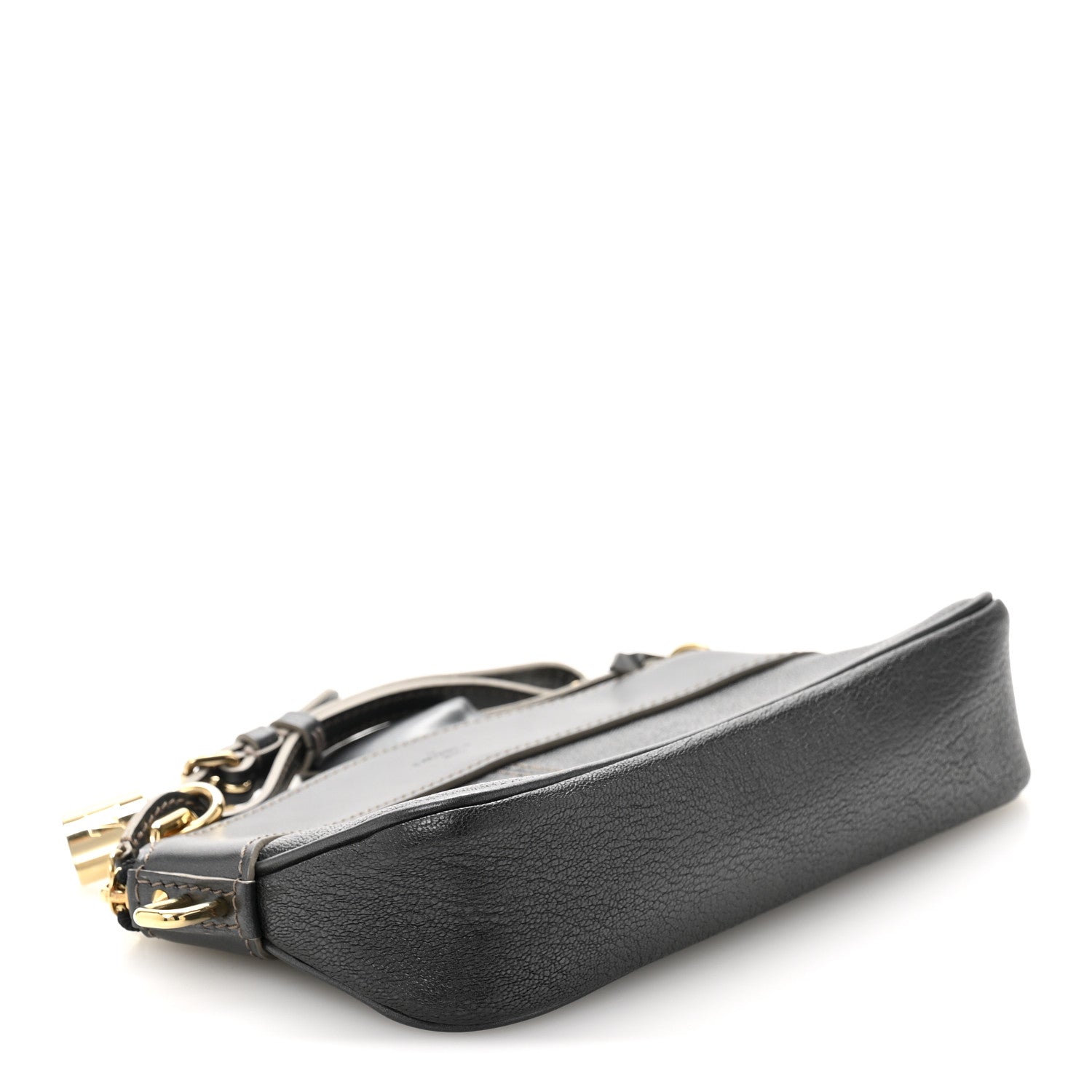 Louis Vuitton Suhali Lockit Clutch Chrome 4 of 12