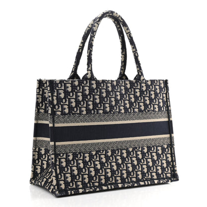 Christian Dior Oblique Medium Book Tote Blue Multicolor 3 of 12