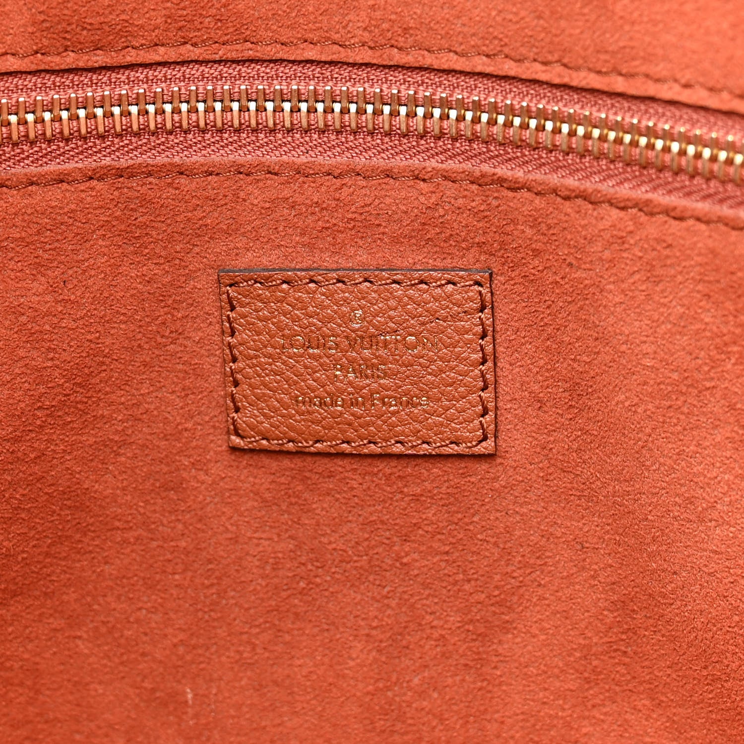 Louis Vuitton Empreinte Monogram Giant Neverfull MM Cognac 7 of 9