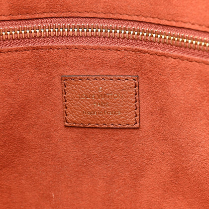 Louis Vuitton Empreinte Monogram Giant Neverfull MM Cognac 7 of 9