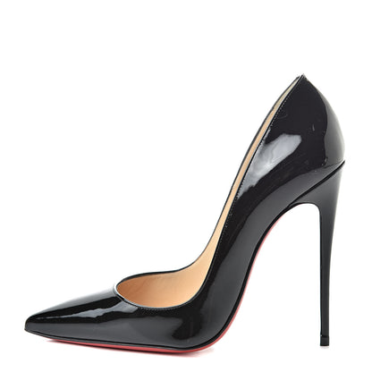 Christian Louboutin Patent So Kate 120 Pumps 37 Black 1 of 10