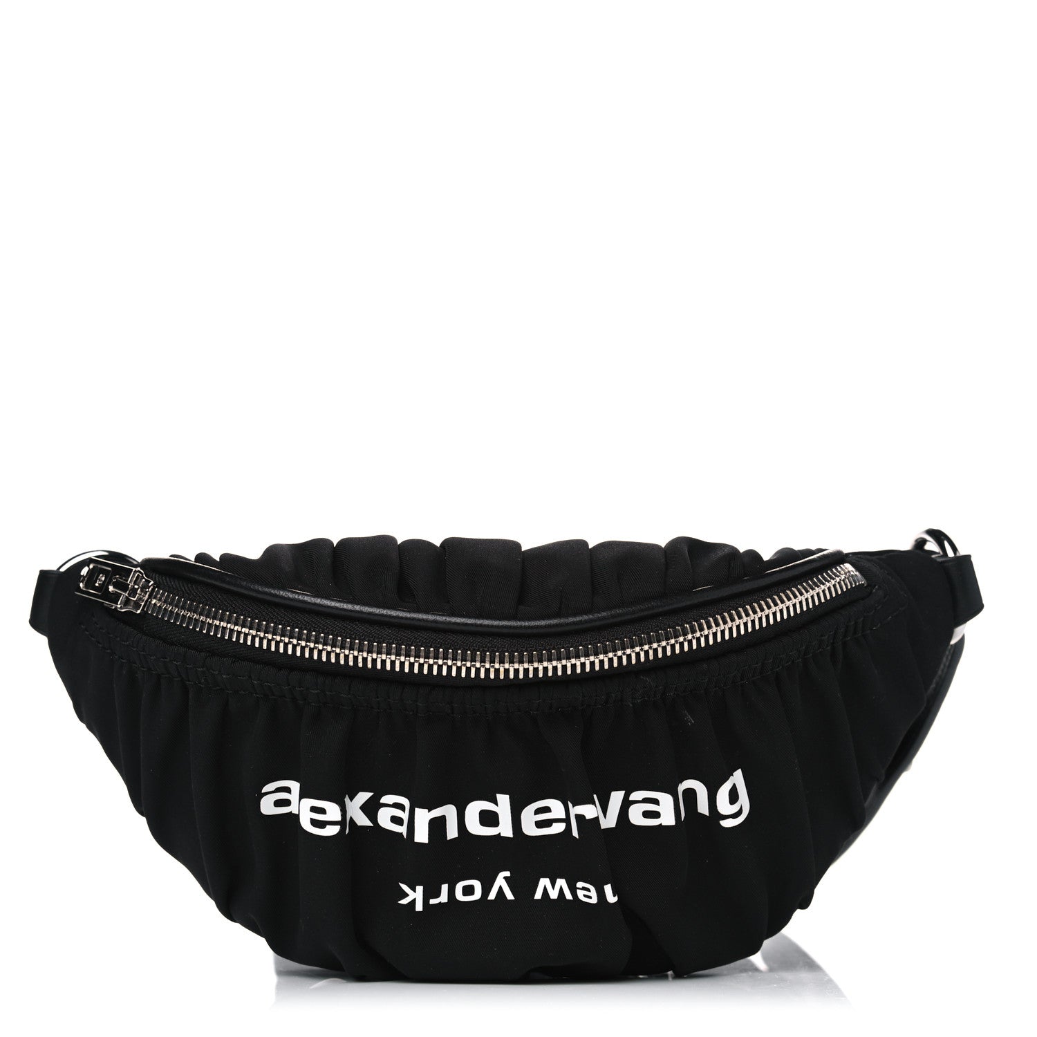 Alexander Wang Nylon Logo Printed Belt Bag Black 1 of 5