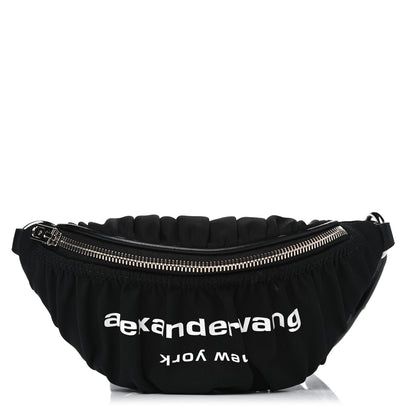 Alexander Wang Nylon Logo Printed Belt Bag Black 1 of 5