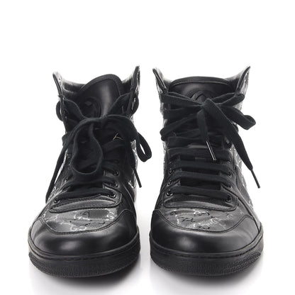 Gucci Imprime Mens Coda High Top Sneakers 7 Black 2 of 12