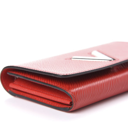 Louis Vuitton Epi Twist Wallet Coquelicot 8 of 11