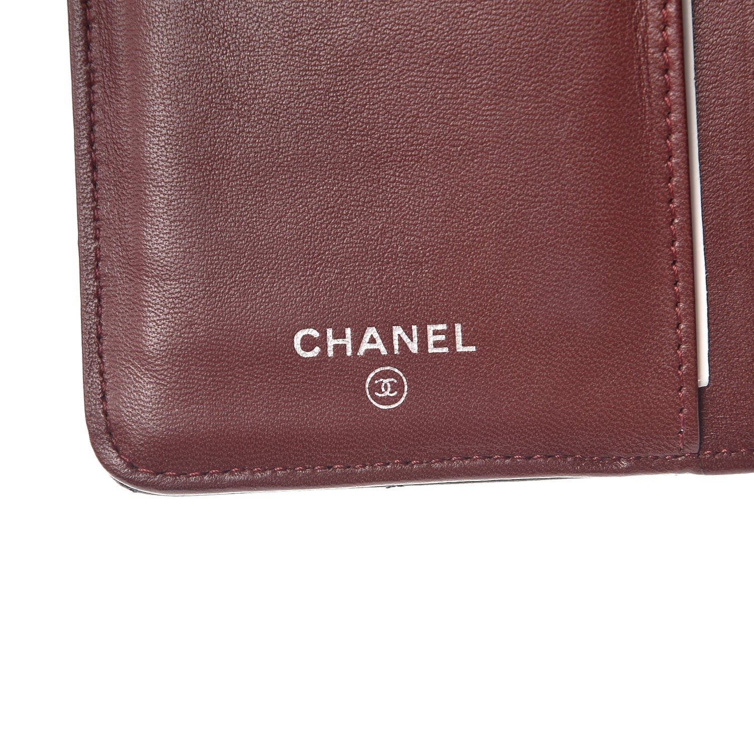 Chanel Lambskin Quilted Yen Wallet Black 6 of 11