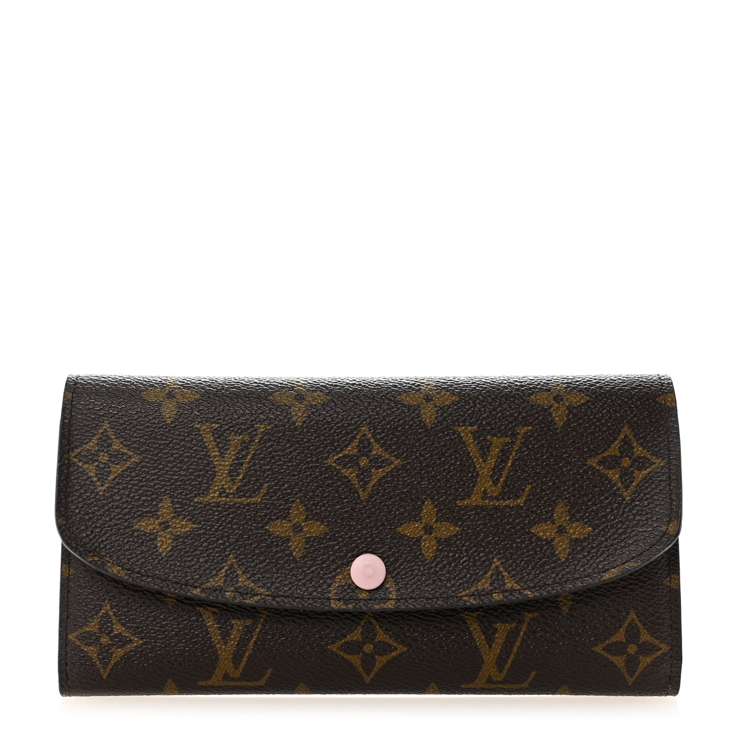 Monogram Emilie Wallet Rose Ballerine