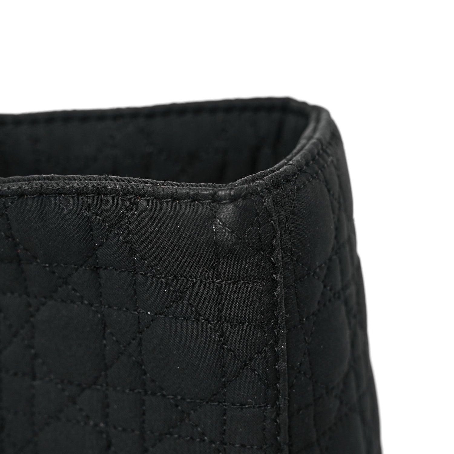 Christian Dior Nylon Cannage Large Lady Dior Black 17 of 20