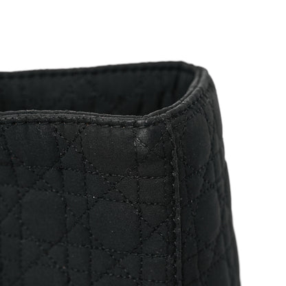 Christian Dior Nylon Cannage Large Lady Dior Black 17 of 20