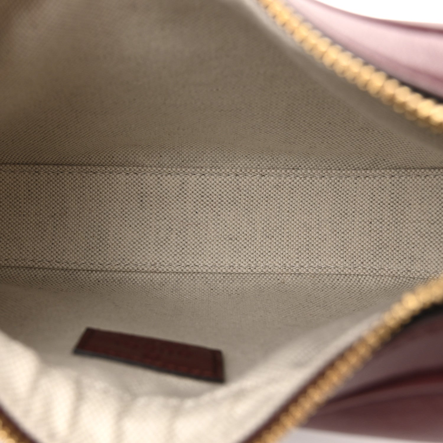 Gucci Aria Calfskin Web Small Attache Shoulder Bag Rosso Ancora 5 of 10