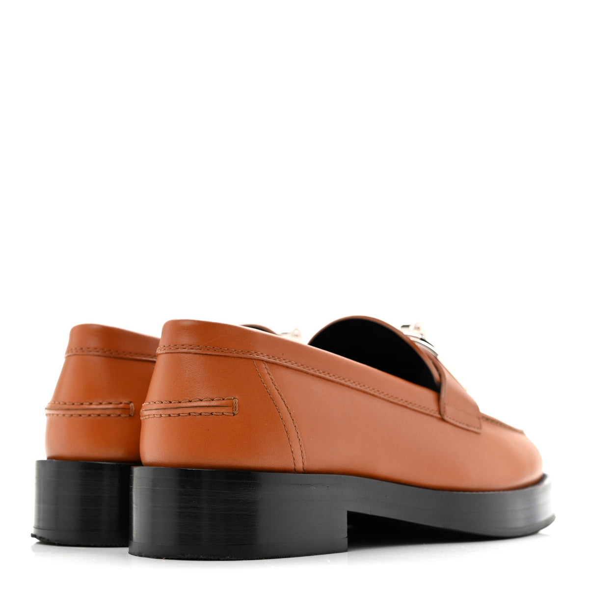 Hermes Calfskin Womens Hot Loafer 37.5 Naturel 5 of 13