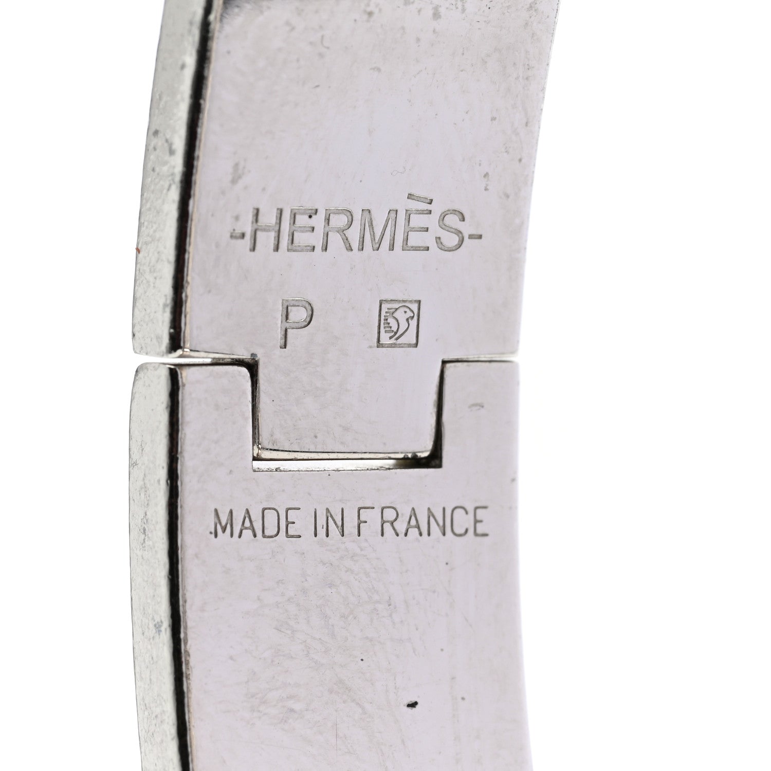Hermes Enamel Narrow Clic Clac H Bracelet GM Black 3 of 4