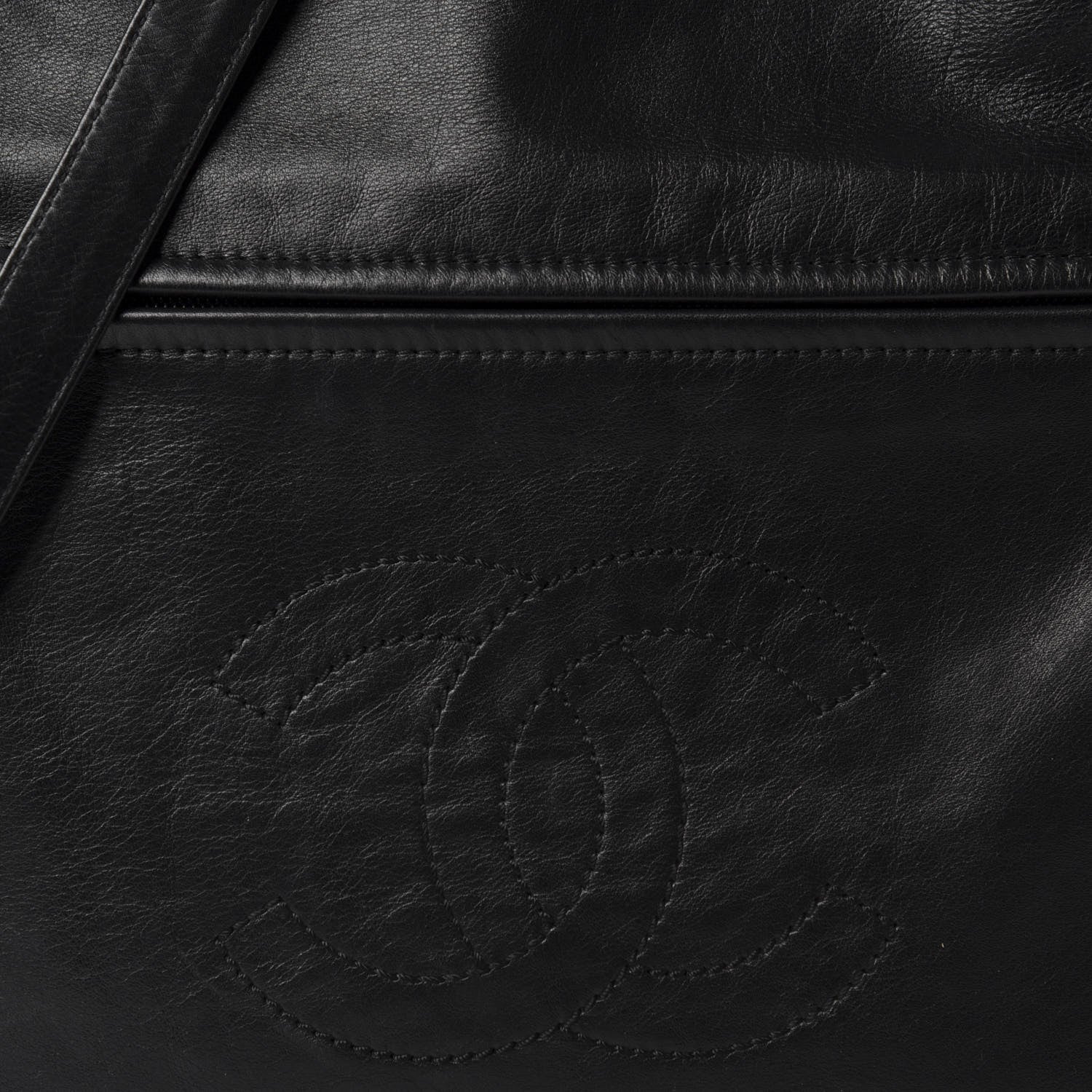 Chanel Calfskin Medium Rodeo Drive Tote Black 13 of 13