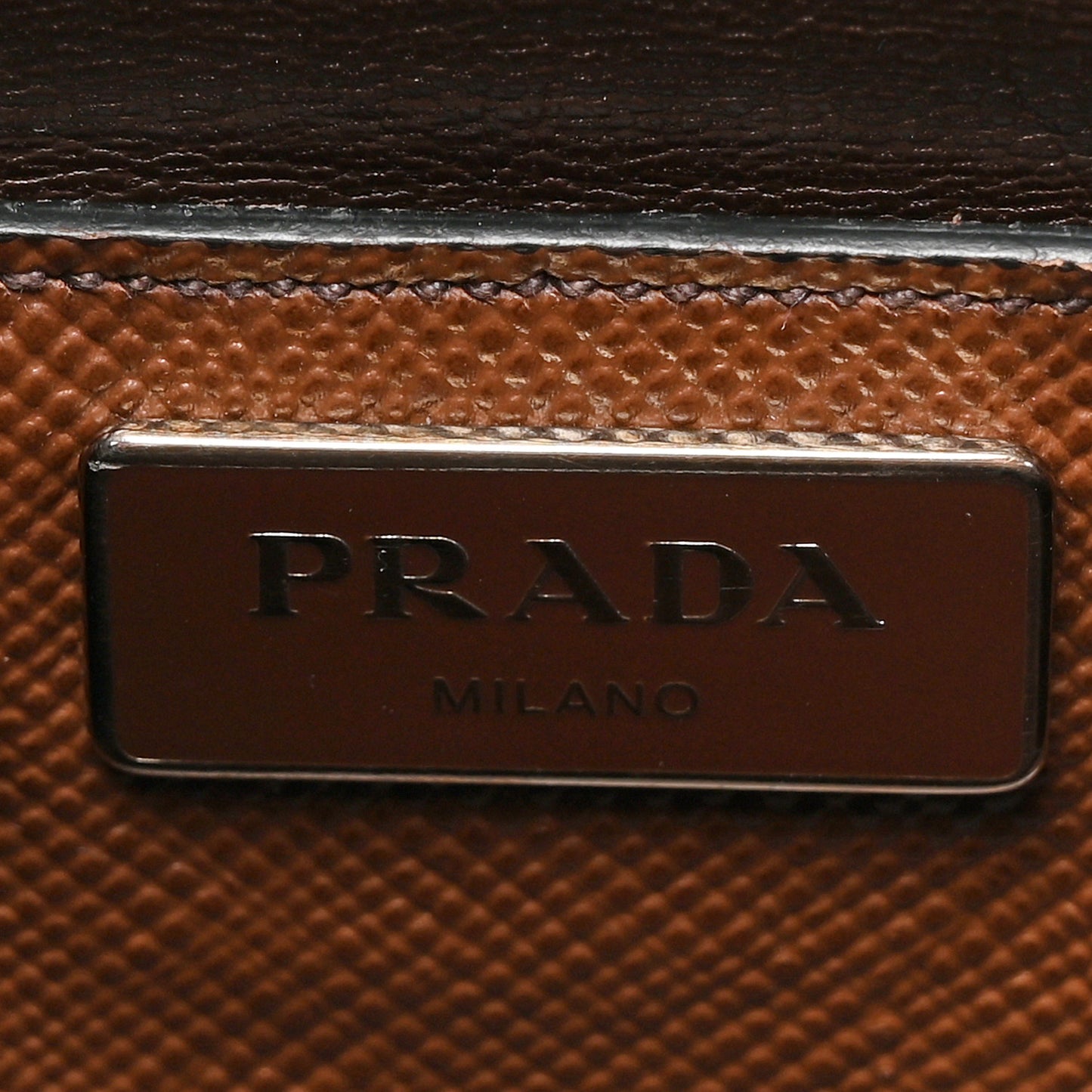 Saffiano Cuir Twin Tote Cocoa