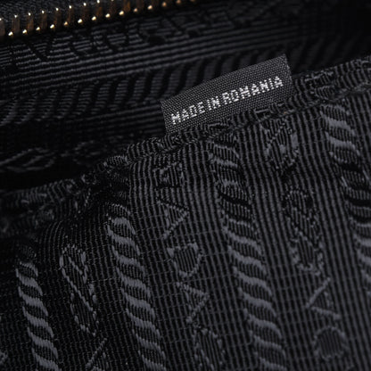Prada Tessuto Nylon Soft Calf Tote Black 12 of 53