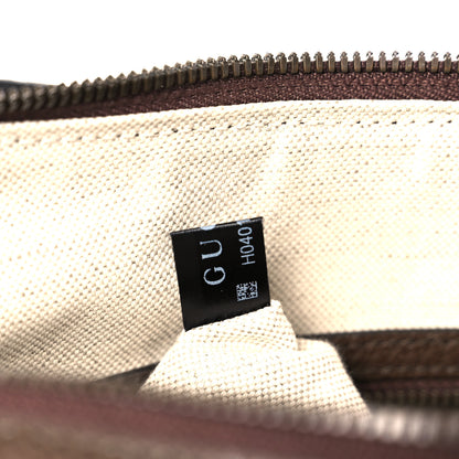 Gucci GG Supreme Monogram Web Small Ophidia Half Moon Hobo Brown 8 of 11