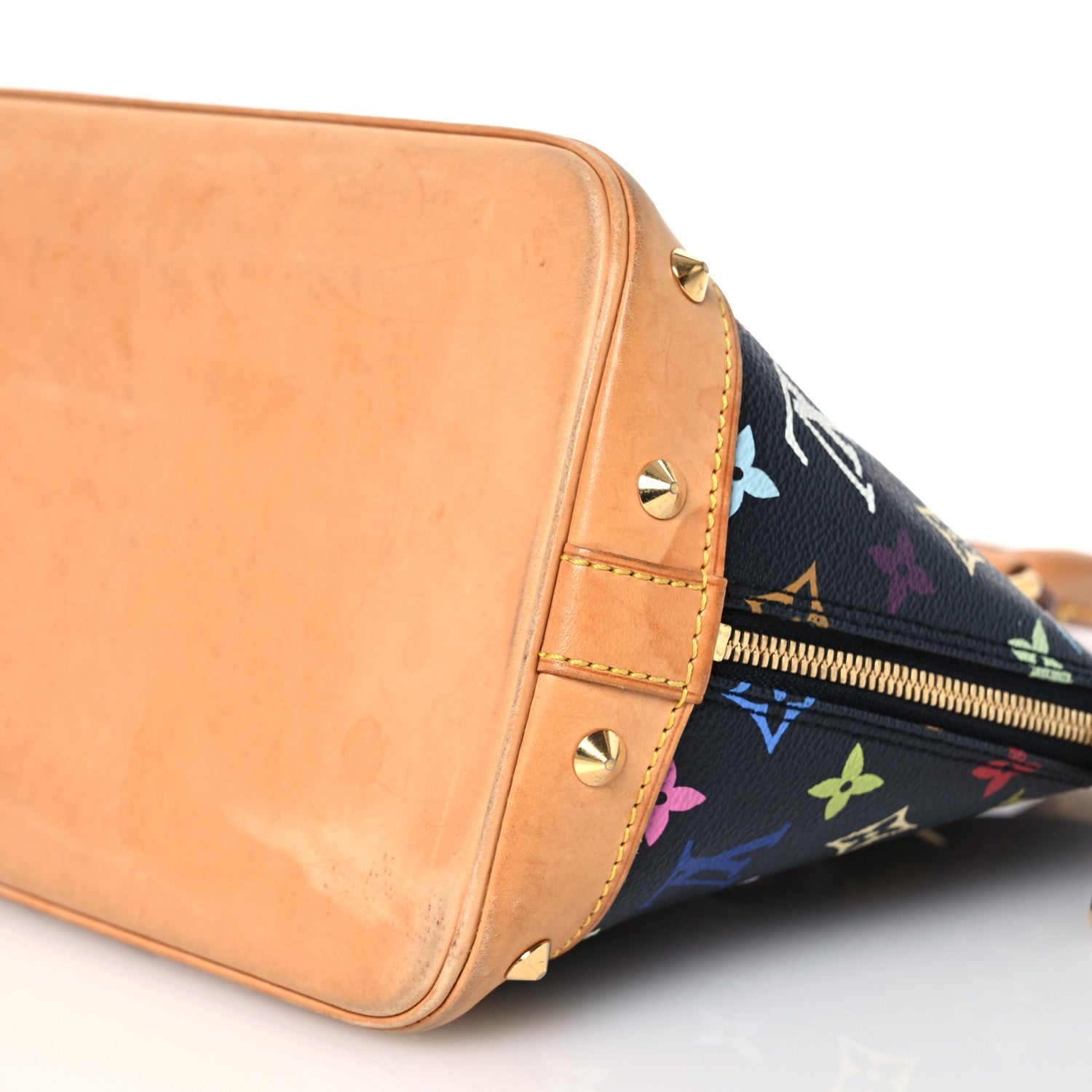 Louis Vuitton Monogram Multicolor Alma Black 10 of 15