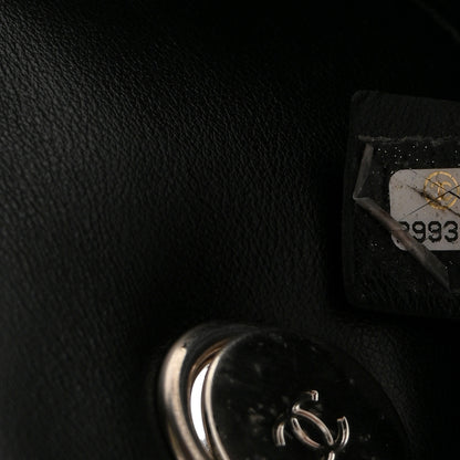 Chanel Calfskin Quilted CC Uniform Flap Belt Bag Black 8 of 15