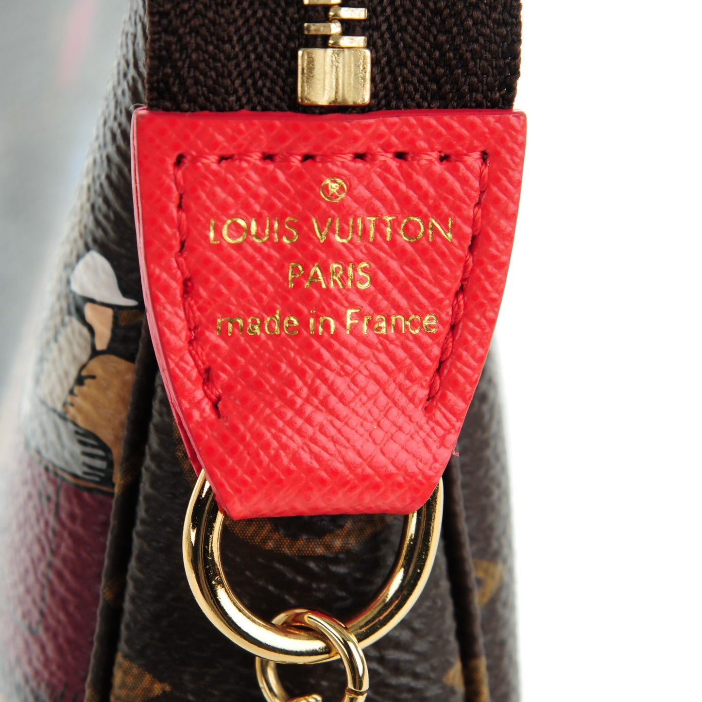 Monogram 2015 Christmas Animation Mini Pochette Accessories