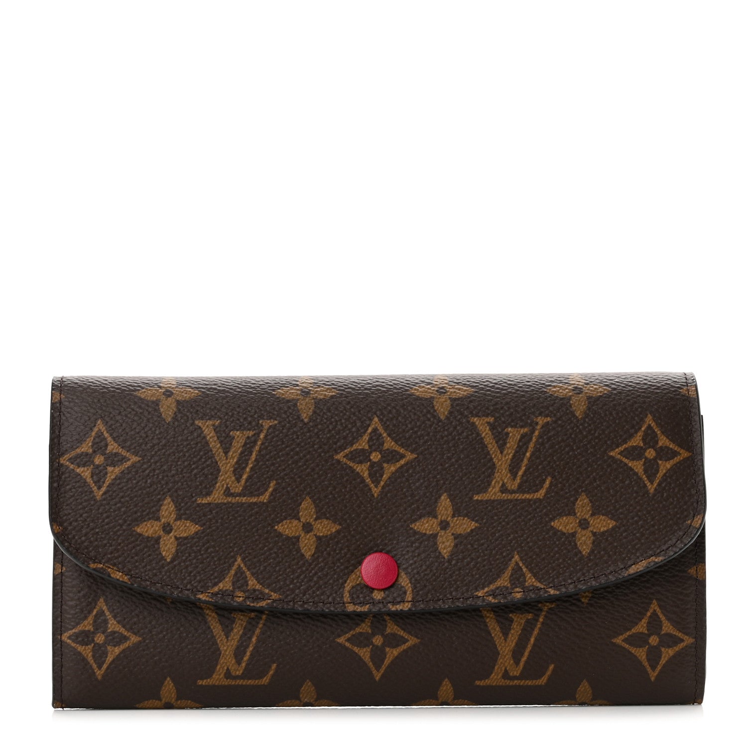 Louis Vuitton Monogram Emilie Wallet Fuchsia 1 of 6