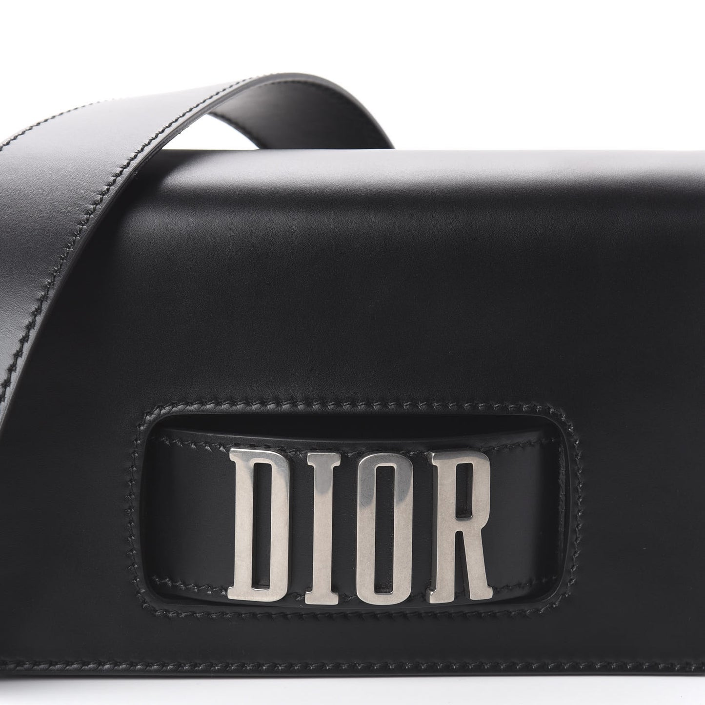Smooth Calfskin Dio(r)evolution Flap Bag Black