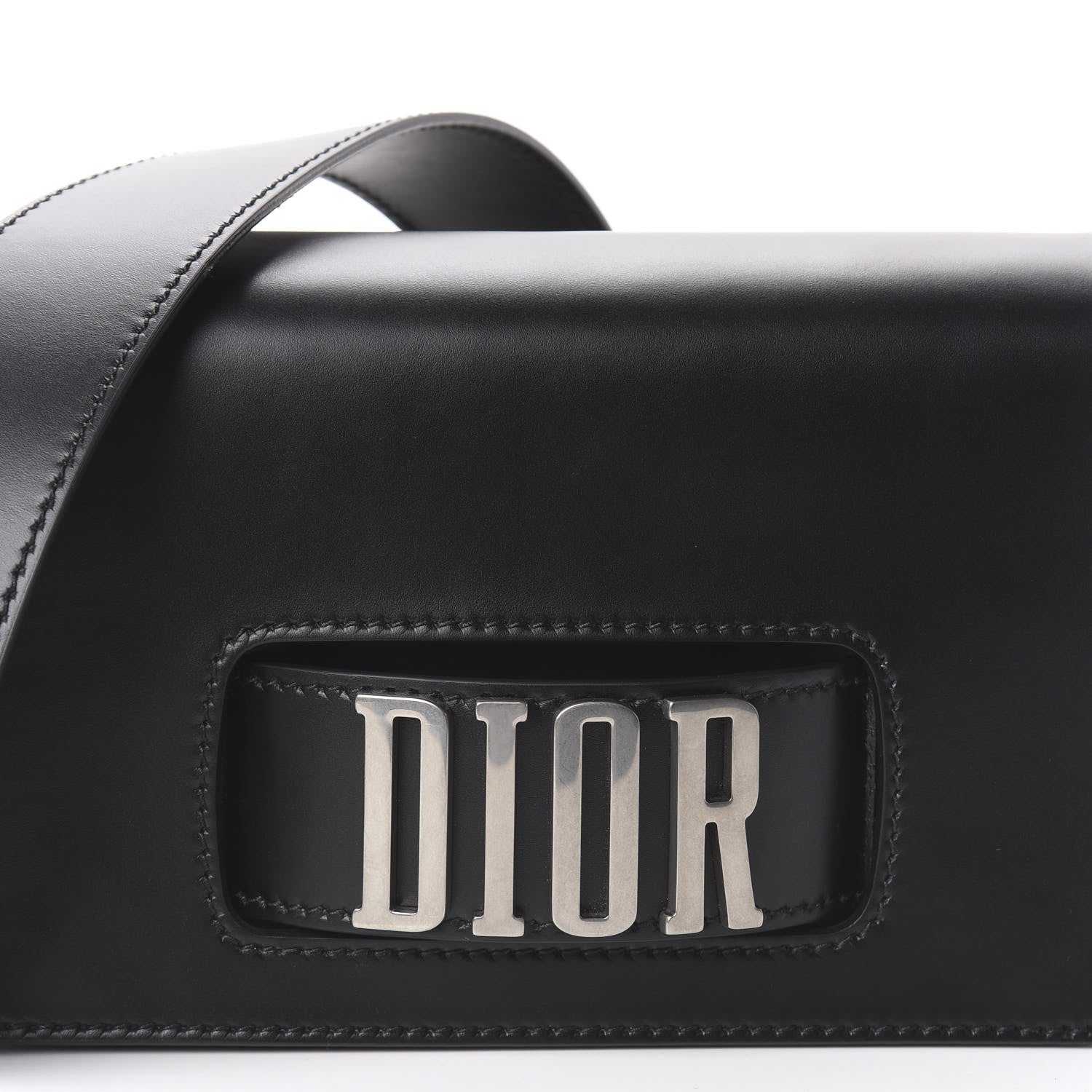 Christian Dior Smooth Calfskin Dio(r)evolution Flap Bag Black 6 of 8