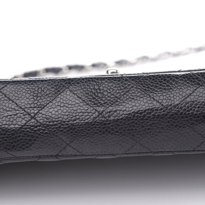 Chanel Caviar Quilted East West Flap Black 9 of 12