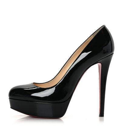 Christian Louboutin Patent Bianca 140 Pumps 39 Black 1 of 9