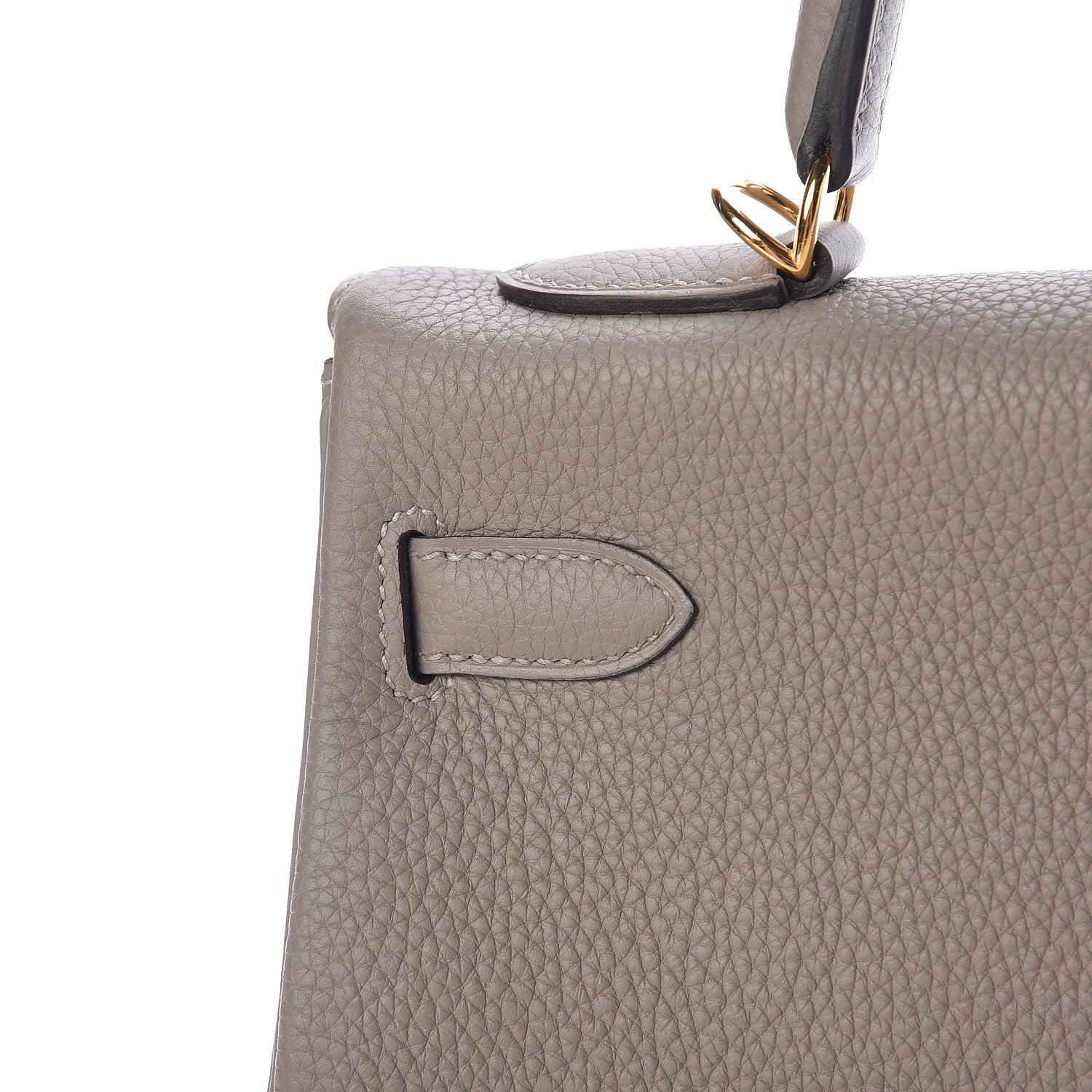 Hermes Togo Kelly Retourne 32 Gris Asphalte 20 of 47