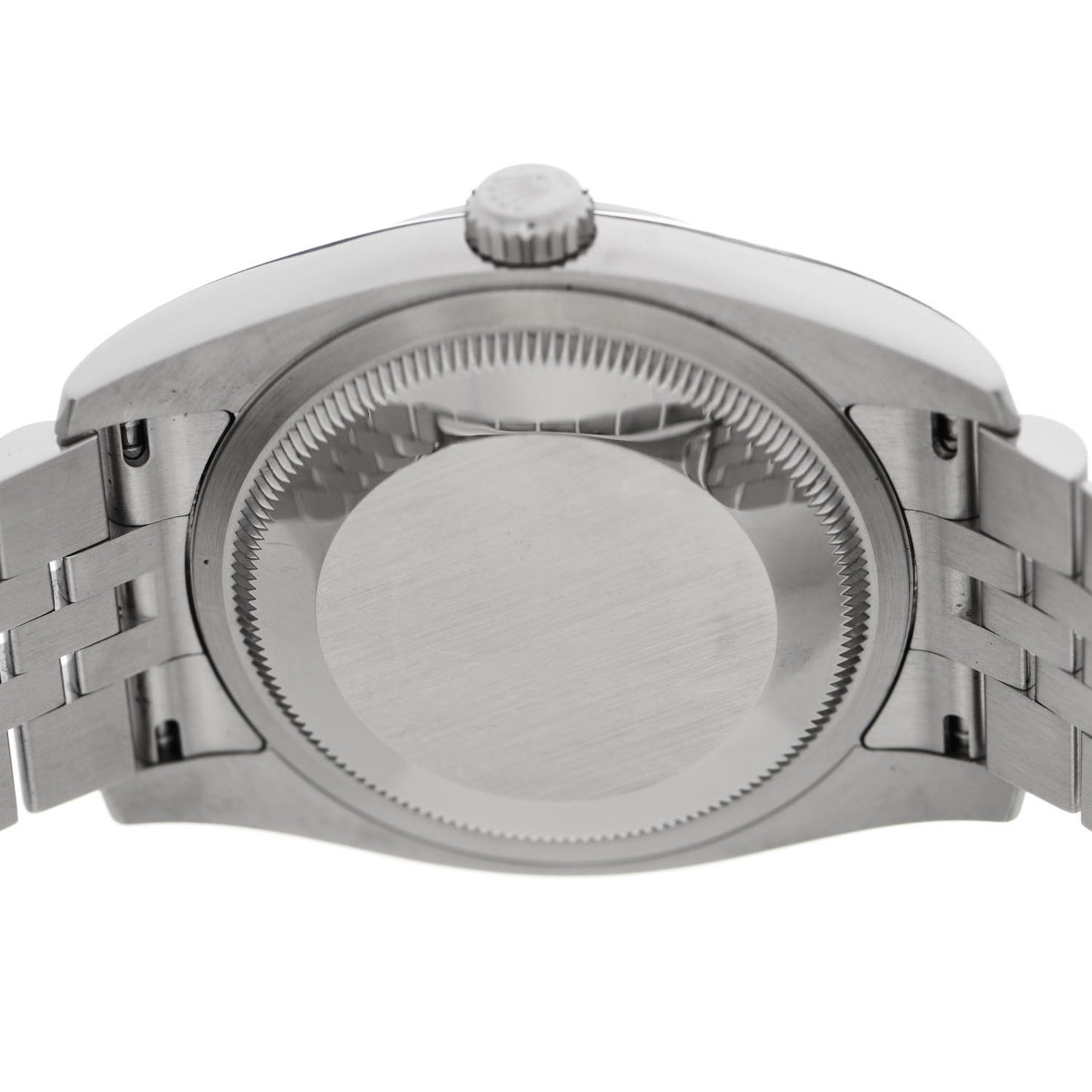 Stainless Steel 36mm Oyster Perpetual Datejust Watch Black Roman 116200
