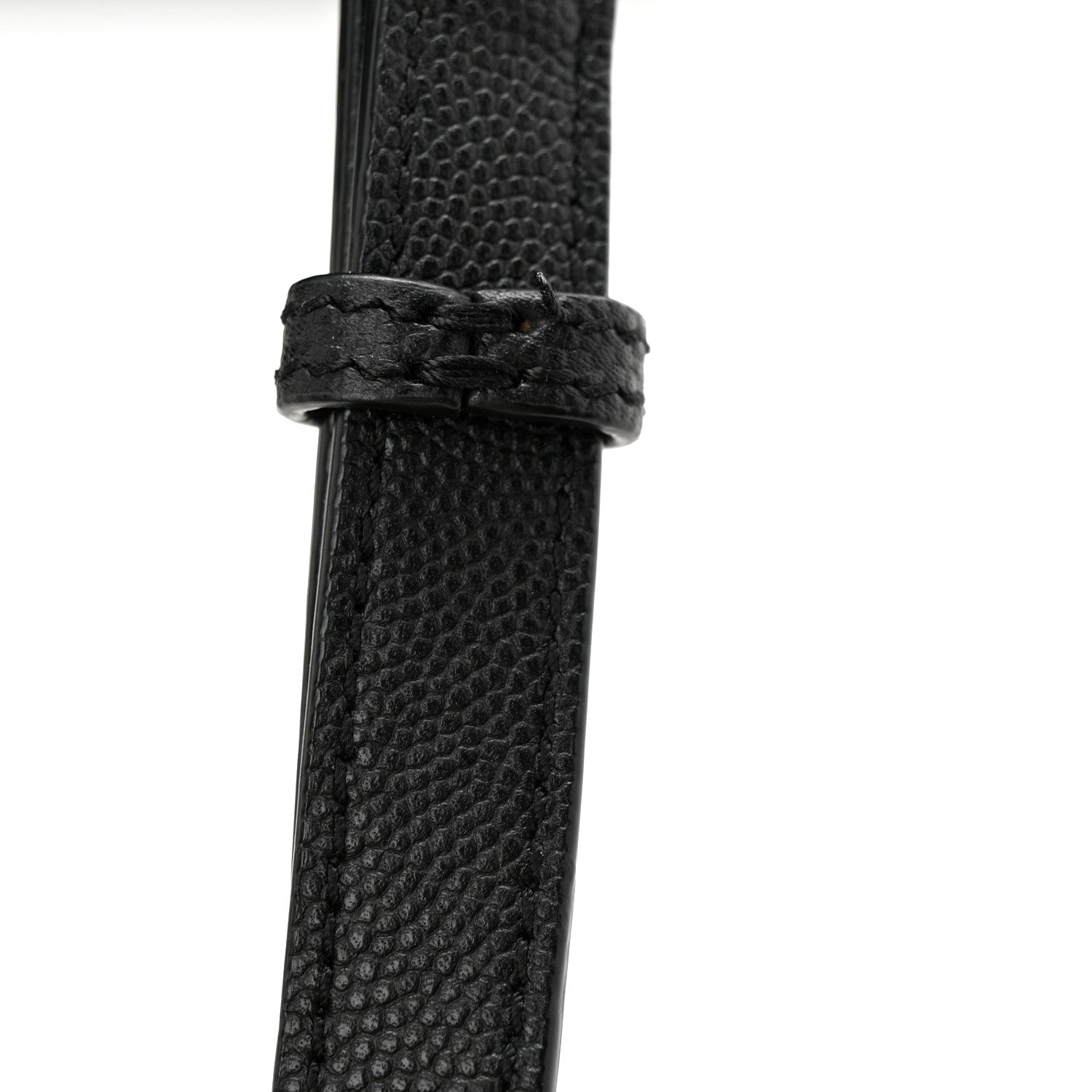 Saint Laurent Grain De Poudre Medium West Hollywood Monogram Fold-Over Black 11 of 11