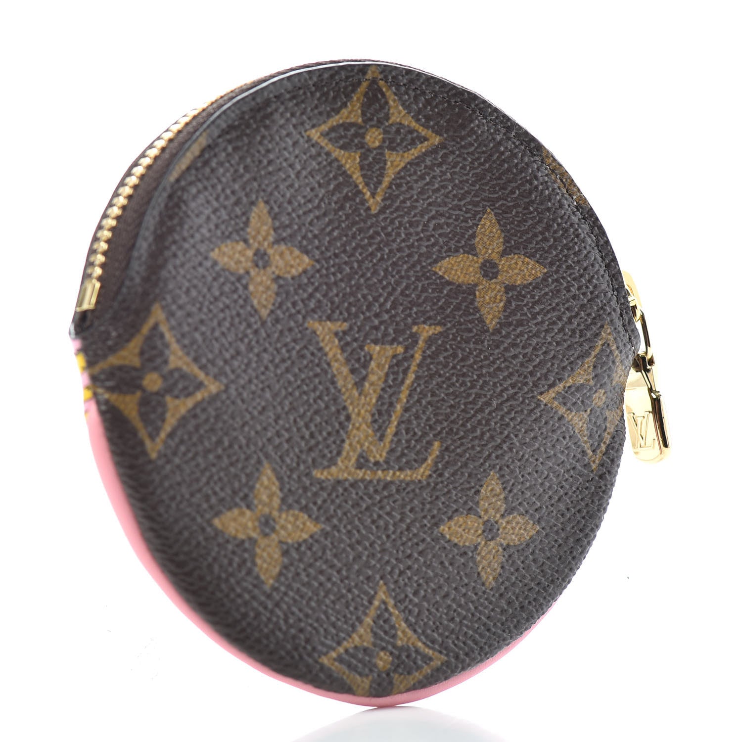 Louis Vuitton Monogram 2020 Christmas Animation Swing Ride Round Coin Purse Pink Poppy 3 of 8