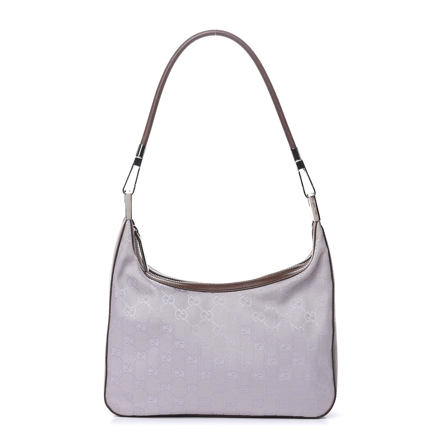 Gucci Monogram Small Clasp Hobo Purple 1 of 11