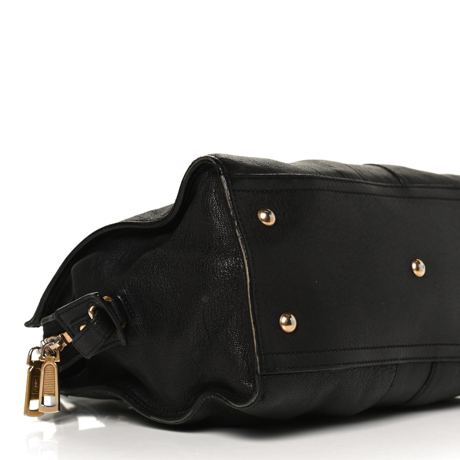 Saint Laurent Sheepskin Small Cabas ChYc Black 8 of 14
