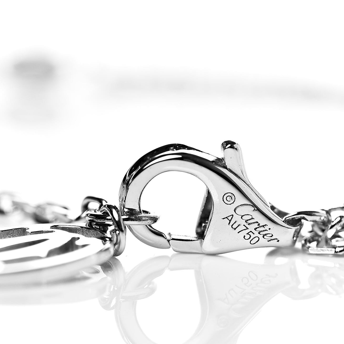 18K White Gold Diamond SM D'Amour Bracelet