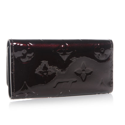 Louis Vuitton Vernis Multicles 4 Key Holder Amarante 3 of 7