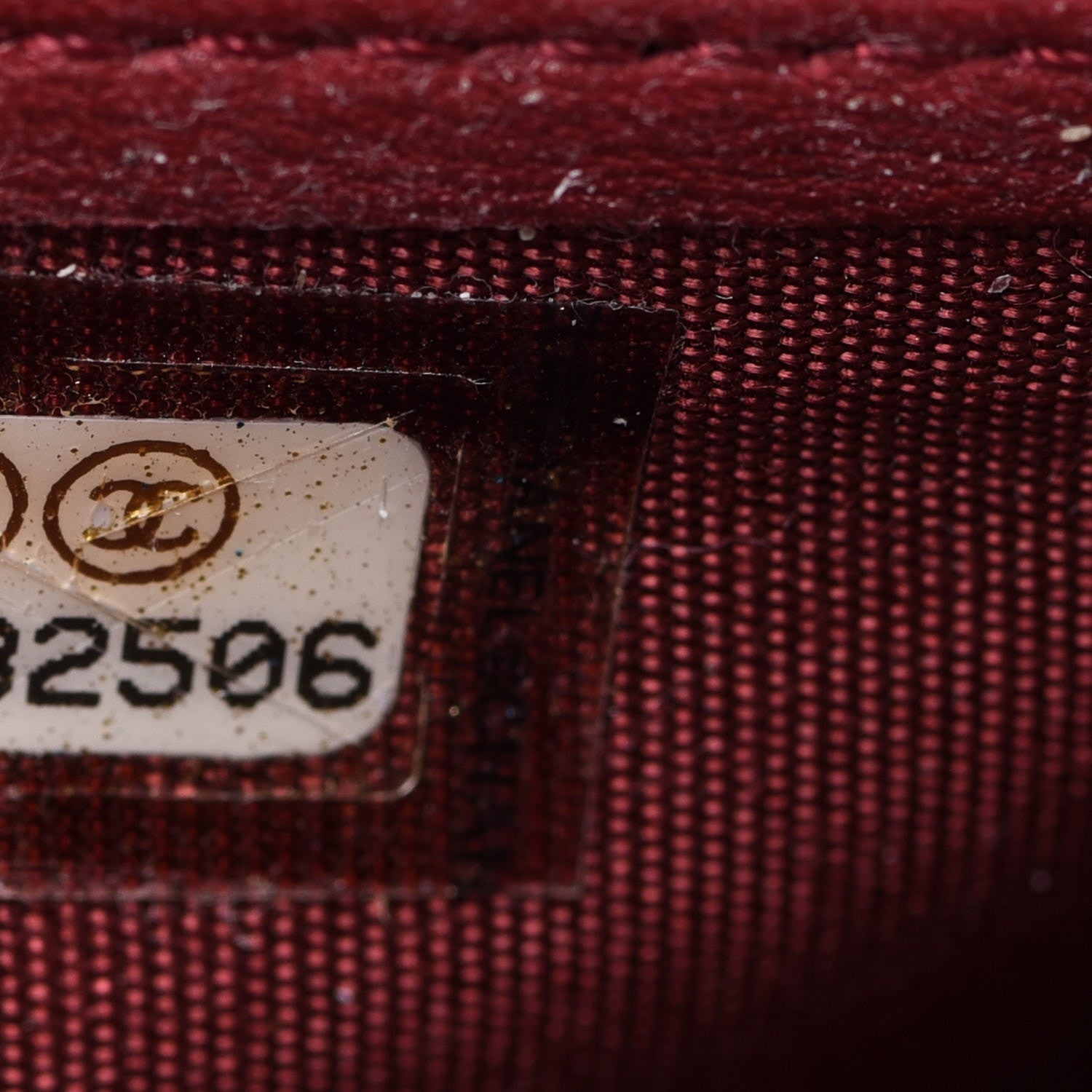 Chanel Lambskin Quilted Boy Flap Wallet Dark Red 8 of 16