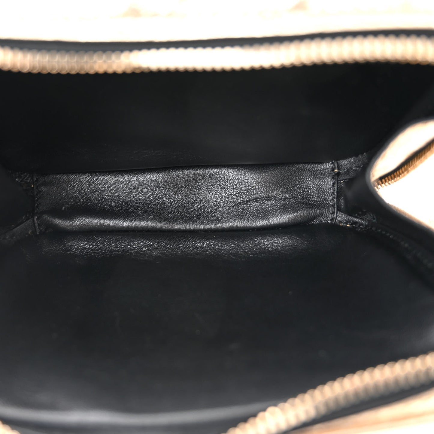 Metallic Wrinkled Lambskin Rockstud Spike Double Zip Camera Crossbody Bag Mekong