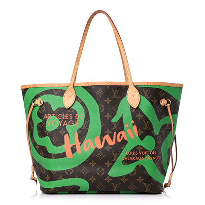 Louis Vuitton Monogram Tahitienne Hawaii Neverfull MM 1 of 15