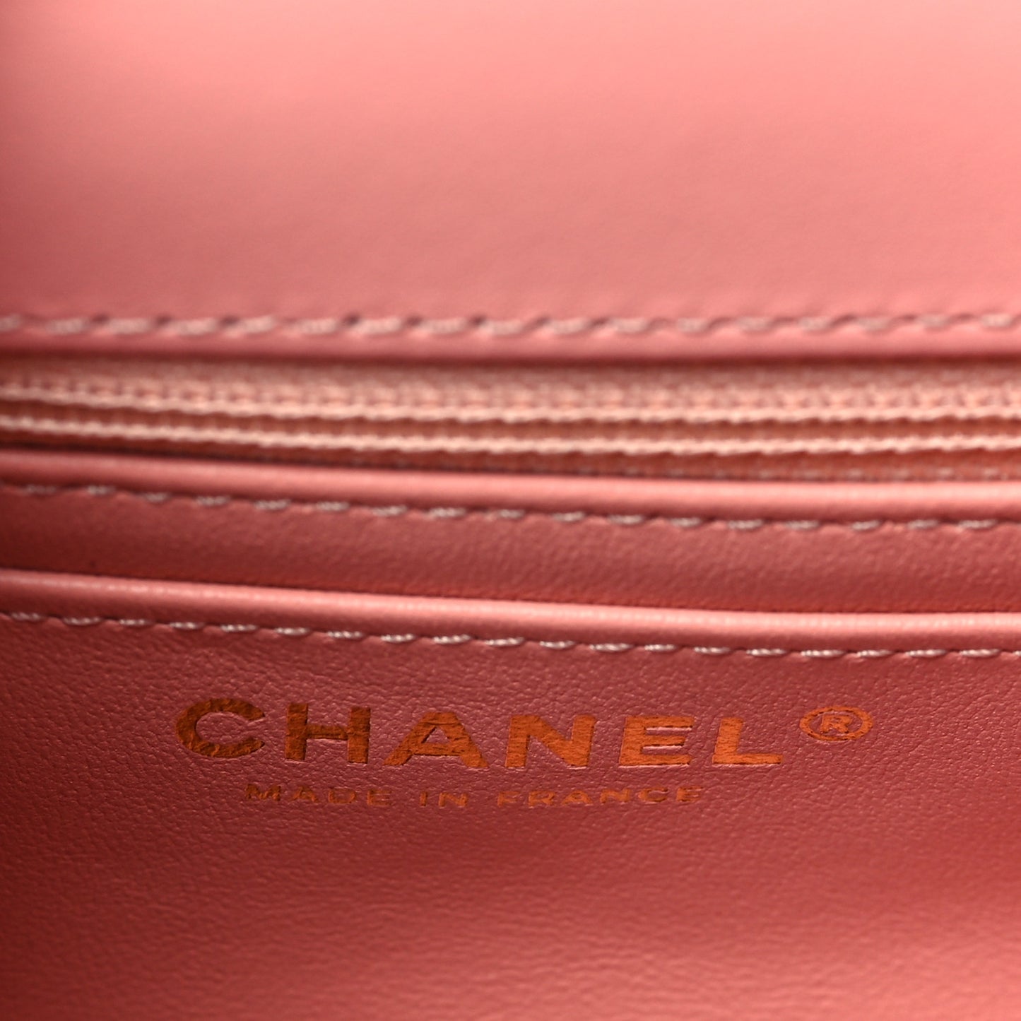 Velvet Enamel Mini Flap Light Pink