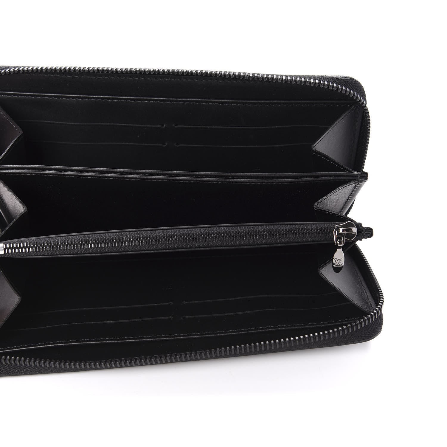 Louis Vuitton Vernis Zippy Wallet Noir Magnetique 5 of 9